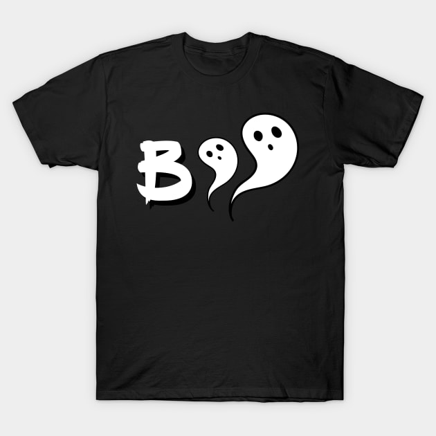 Boo T-Shirt by WordFandom